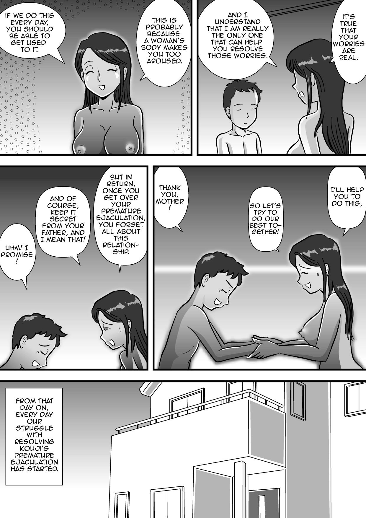 Hentai Manga Comic-Mother and her P.E. Son-Read-18